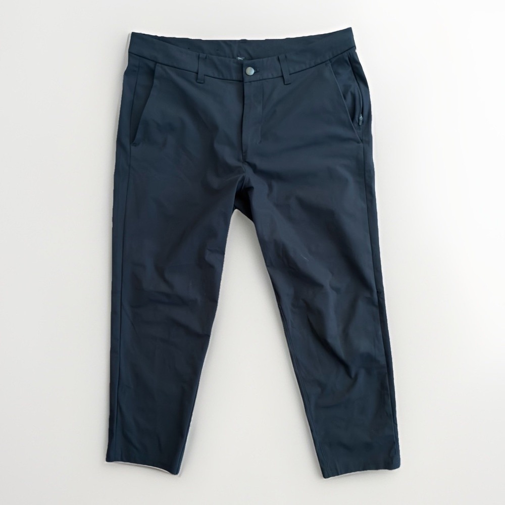 Lululemon Men's Black ABC Trouser Golf Pants Size 34 Stretch